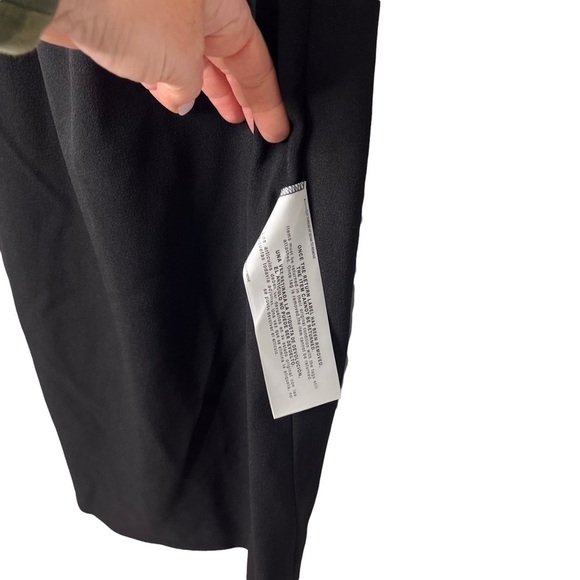 Dress The Population Tiffany One Shoulder Midi Dress Black Size Small Sleeveless - Picture 7 of 9